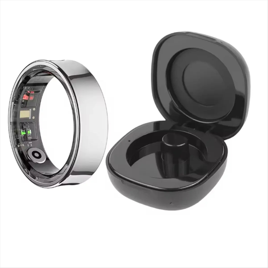 Smart Fitness Ring with Charging Case
